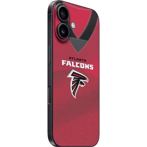 NFL Atlanta Falcons Team Jersey iPhone 16 Plus Skin
